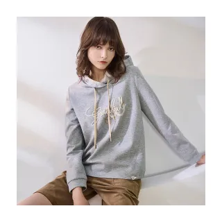 【Diffa】graceful繩股繡連帽針織衫-女