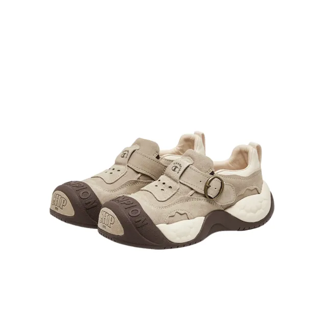【Champion】官方直營 女款-Ultra Skate Loafer 厚底休閒鞋-褐淺米色(U5DFCTW07F2)