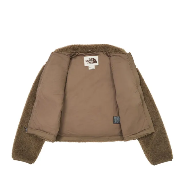 【The North Face】TNF 休閒 運動 刷毛 保暖外套 W EXTREME PILE 2 FZ JACKET - AP 女 棕(NF0A8ESPBOW)
