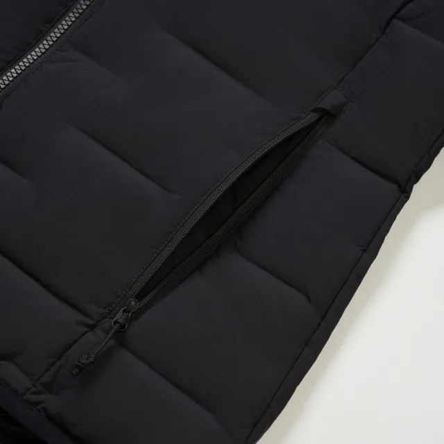 【The North Face】TNF 休閒 運動 DWR防潑水羽絨外套 W CUBE LT HOODIE DOWN - AP 女 黑(NF0A8DX6JK3)