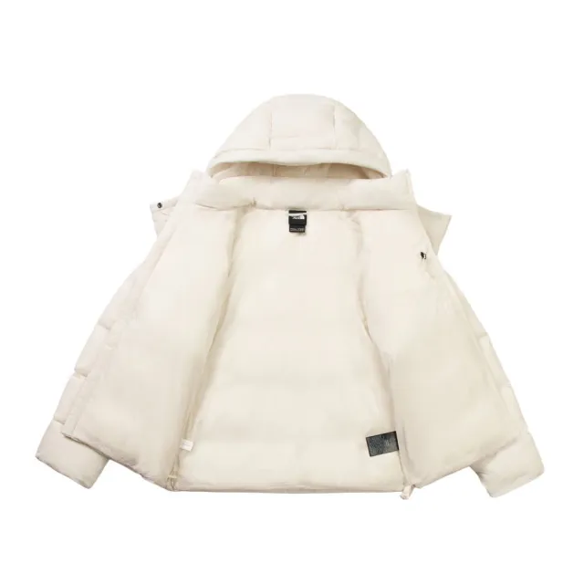 【The North Face】TNF 防潑水羽絨外套 W HYDRENALITE CITY DOWN HOODED JACKET - 女 米白(NF0A8ENCQLI)