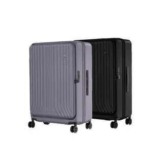 【AOU 微笑旅行】旅行逸遠第二代系列27吋 前開式旅行箱 可擴充行李箱 防爆拉鍊(前開上掀式可擴充行李箱)