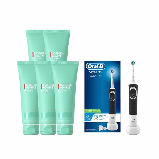 【碧兒泉】男仕 活泉多水潔顏露囤貨組 125mlx5(BIOTHERM男性保養)