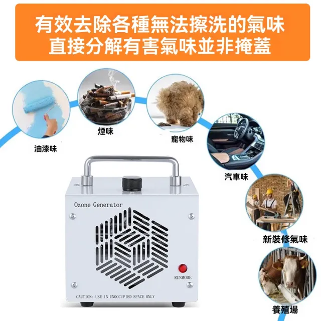 【Felsted 菲仕德】臭氧機 60g臭氧發生器 臭氧除醛儀 殺菌臭氧機 空氣清淨機 祛甲醛/除異味/空氣淨化