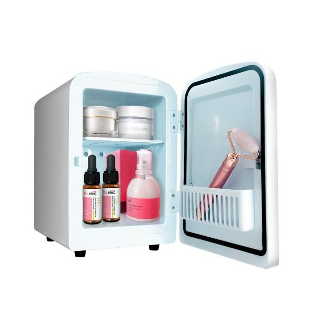 【Ms.elec 米嬉樂】迷你美容小冰箱 UC-001(保養品冰箱/冷熱調節/USB供電/節能省電)