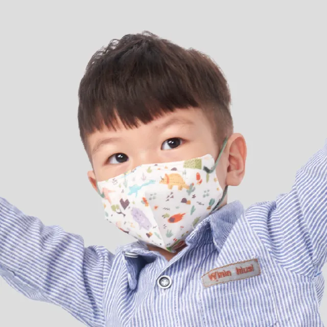 【辰昱】辰昱兒童3D透氣醫療口罩_30入單片裝/盒(0-12歲適用/無鼻樑條/親膚透氣)