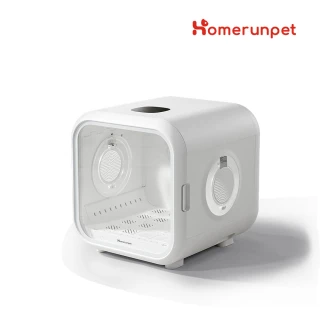 【HomeRun 霍曼】寵物烘乾箱 寵物烘毛 50L 貓狗適用 附贈寵物墊 台灣公司貨(原廠保固一年)