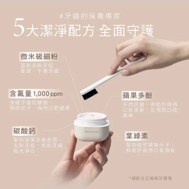 【CSD 中衛】IKIGAI 牙粉-石榴薄荷(35g/瓶)
