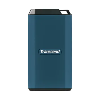 【Transcend 創見】ESD410C 1TB USB3.2/Type C 抗摔防水雙介面外接SSD行動固態硬碟-藏青藍(TS1TESD410C)