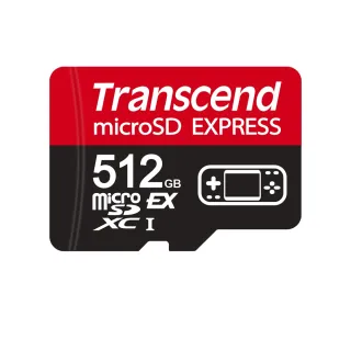 【Transcend 創見】Transcend 創見 USD710S MicroSD Express 512GB 極速效能記憶卡(Switch 2適用)