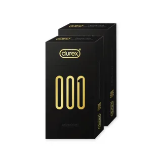 【Durex 杜蕾斯】001水性PU衛生套標準裝6入*2盒(共12入 保險套/衛生套/避孕套/安全套/避孕)