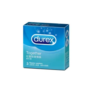 【Durex 杜蕾斯】激情裝保險套1盒(3入 保險套/保險套推薦/衛生套/安全套/避孕套/避孕)