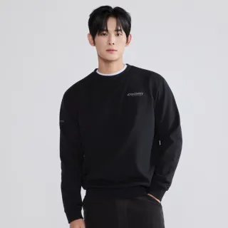 【Discovery Expedition】Denver 刷毛大學T 休閒大學T 刷絨上衣(DXMT73056-BKS)