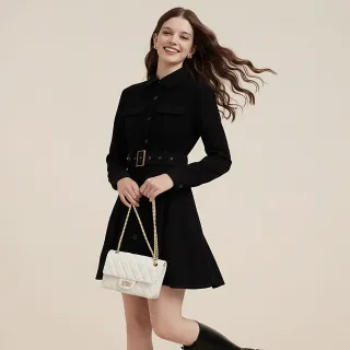 【A&L 老工匠】進口羊皮/真皮Eunice菱格時尚小金球鏈帶包斜背包(真皮包包 女神白)