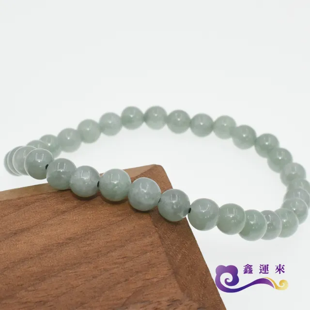 【鑫運來】◎翡翠圓珠手珠(5-6mm)