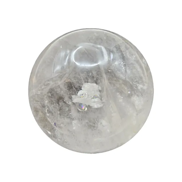 【藏古祥館】一級品天然白水晶球 WBW40(水晶)