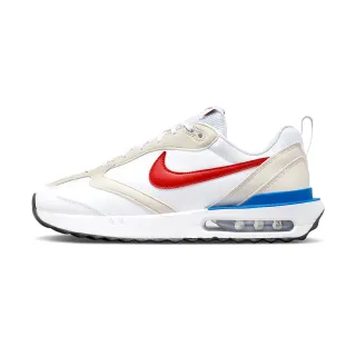 【NIKE 耐吉】Air Max Dawn 男鞋 白藍紅色 抗撕裂 尼龍 麂皮 氣墊 休閒鞋 DM0013-100