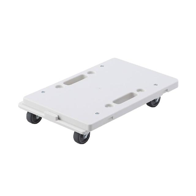 【MUJI 無印良品】縱橫皆可連接聚丙烯平台車 約寬27.5x深41x高7.5 cm