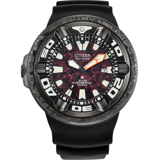 CITIZEN 星辰】紅蓮哥吉拉哥斯拉限量聯名錶PROMASTER 300米潛水手錶618