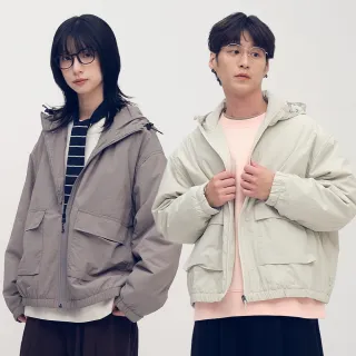 【plain-me】YOBI抗撕裂鋪棉連帽外套 PLN11104-252(防潑水 鋪棉 機能 秋冬外套 保暖)