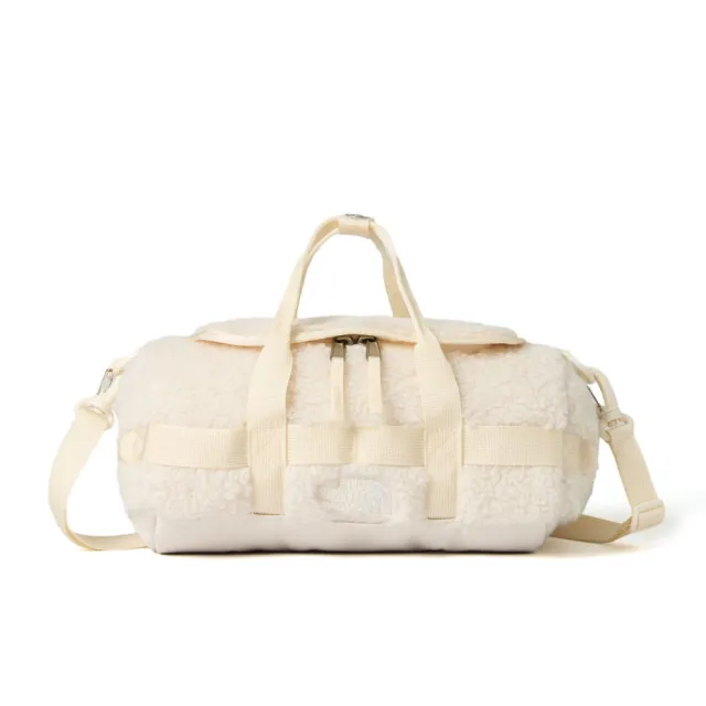 【The North Face】TNF 休閒 運動 側背包 BASE CAMP HIGH PILE MINI BAG 男 女 米白(NF0A8F05UBO)