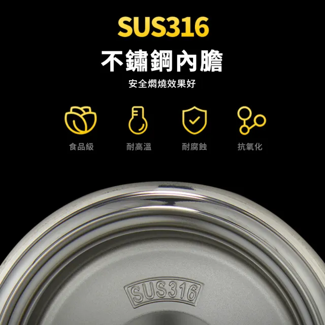 【FAJI】316不銹鋼燜燒杯 真空保溫飯盒 保溫瓶罐杯 學生上班便當盒 燜燒罐 保溫壺 湯罐 附保溫手提袋 1L
