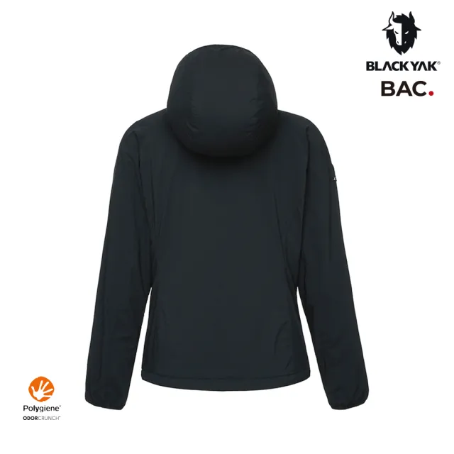 【BLACKYAK】女 MIDLAYER防風連帽外套[兩色]BYEB2WJ202(抗菌 休閒外套 保暖 防風 女款)