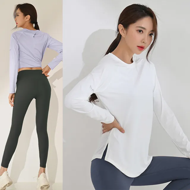 【BODYAIR】韓妞必BUY運動衣褲組(瑜珈.慢跑.健身.透氣.舞蹈.運動服.運動褲)