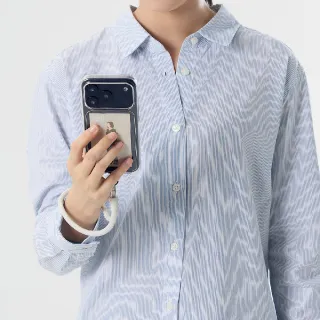 【MUJI 無印良品】聚酯纖維手機掛繩/腕帶式(白灰/芥末黃/深灰/黑)