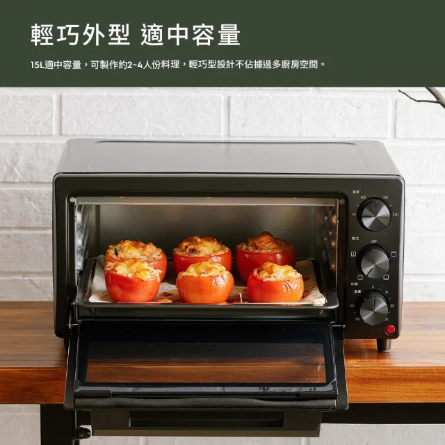 【Electrolux 伊萊克斯】15L 極致美味300 獨立式電烤箱(EOT1513XG)