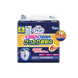 【日本大王】愛適多 貼合超安心褲型專用尿片_6次吸收(18片/包)