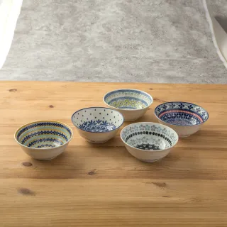 【LohasPottery 陸寶】日本製 美濃燒 Pottery Field  七款花紋 6.3吋大碗(日式陶瓷碗 湯麵碗 沙拉碗)