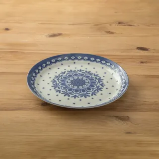 【LohasPottery 陸寶】日本製 美濃燒 Pottery Field 七款花紋 9.8吋義大利麵盤(日式陶瓷盤 燉菜盤 主菜盤)