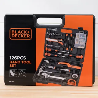 【Black+Decker】126件家用工具組 BMT126C
