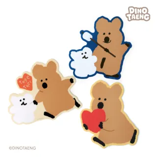 【Norns】DINOTAENG Slim超薄造型滑鼠墊(呆萌町 QUOKKA BOBO 電腦滑鼠桌墊)