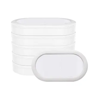 【townew 拓牛】R03F白色半透明垃圾盒6入(T3專用)