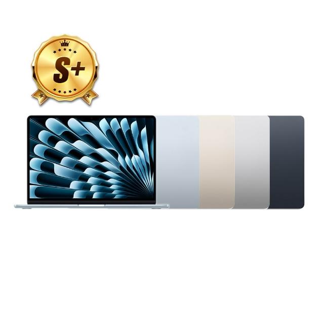 【Apple】S+級福利品 MacBook Air 13.6吋 M4 晶片 10核心CPU 與 10核心GPU 16G 512G SSD(原廠保固中)