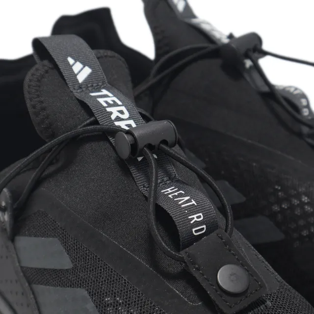 【adidas 愛迪達】越野跑鞋 Terrex Voyager 21 Slipon H 男鞋 黑 抽繩 透氣 戶外 運動鞋(HP8623)