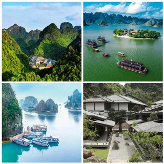 【好饗趣旅遊/限量15團/溫泉季】冬季限定-奢華北越全程五星下龍灣溫泉渡假5日(保證入住五星日式溫泉渡假村)