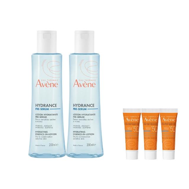 【Avene 雅漾官方直營】玻尿酸保濕精華露200ml 2入組(潤澤型化妝水/乾肌推薦)