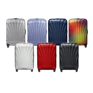 【Samsonite 新秀麗】28吋 C-LITE 強韌超輕量Curv大容量頂級行李箱/旅行箱/貝殼箱(多色可選)