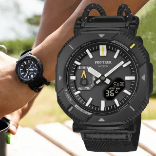 【CASIO 卡西歐】PROTREK 藍牙連線 太陽能 時尚登山腕錶 禮物 送禮 推薦(PRJ-B001B-1)