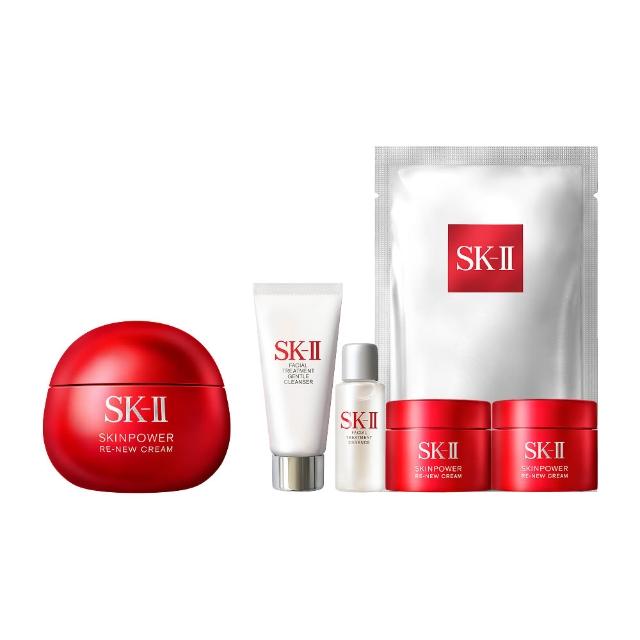 【SK-II官方直營】肌源賦能煥顏活膚霜 100g(經典版/乳霜/臉部保養/抗老/保濕/新品/大紅球/雙11)