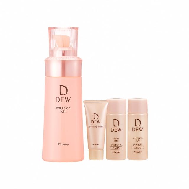 【Kanebo 佳麗寶】DEW 水潤柔膚乳 100mL(2款任選_加贈潤活潔顏組)