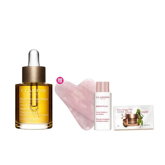 【CLARINS 克蘭詩】蘭花面部護理油30ml(蘭花油)