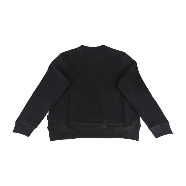 【Paul Smith】PAUL SMITH 簽字LOGO粉紫斑馬圖騰有機棉休閒長袖T恤(男款/黑)