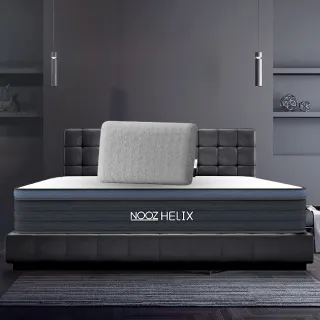 【Lunio】Nooz Helix雙人特大6X7尺乳膠獨立筒床+枕(英國工藝五星級飯店躺感 專為台灣人所打造 平價高CP值)