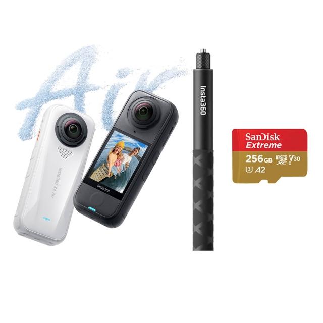 【Insta360】X4 Air 8K全景運動相機 256標準套裝-人氣套裝組(原廠公司貨)
