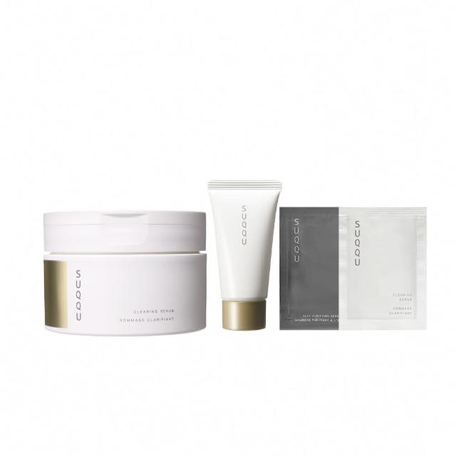 【SUQQU】潔淨煥顏磨砂膏 100g(加贈潔顏3件組)