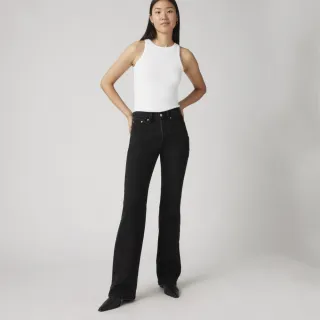 【LEVIS】Wedgie Boot女款中腰靴形丹寧牛仔褲 熱賣單品 A8710-0000